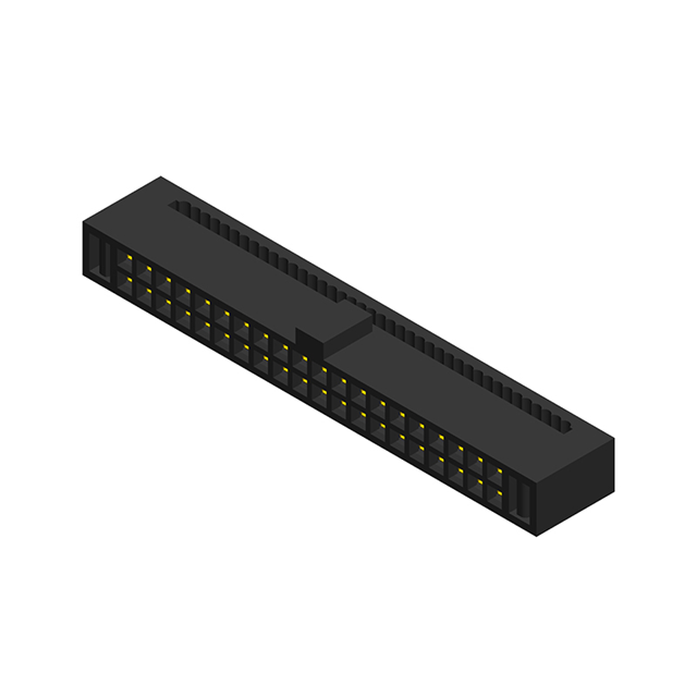 【3230-40-0102-00】CONN SOCKET 40POS IDC GOLD