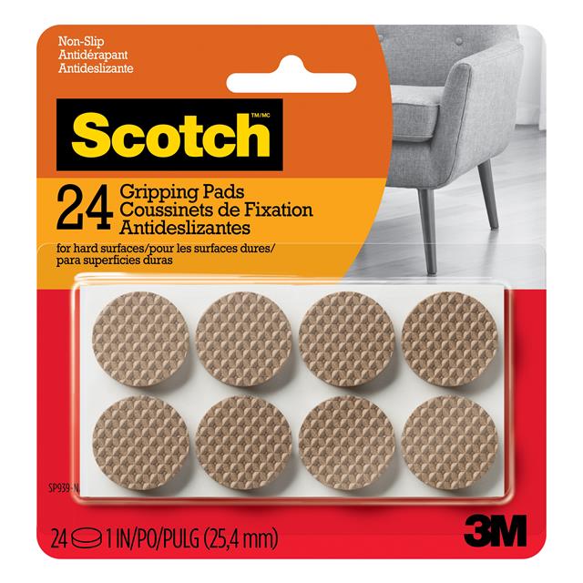 【SP939-NA】SCOTCH GRIPPING PADS 1-IN ROUND,