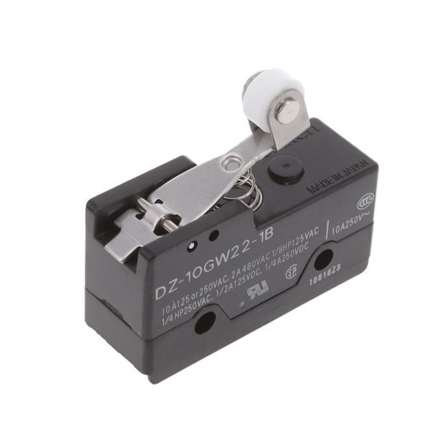 【DZ-10GW22-1B】SWITCH SNAP ACTION DPDT 10A 125V