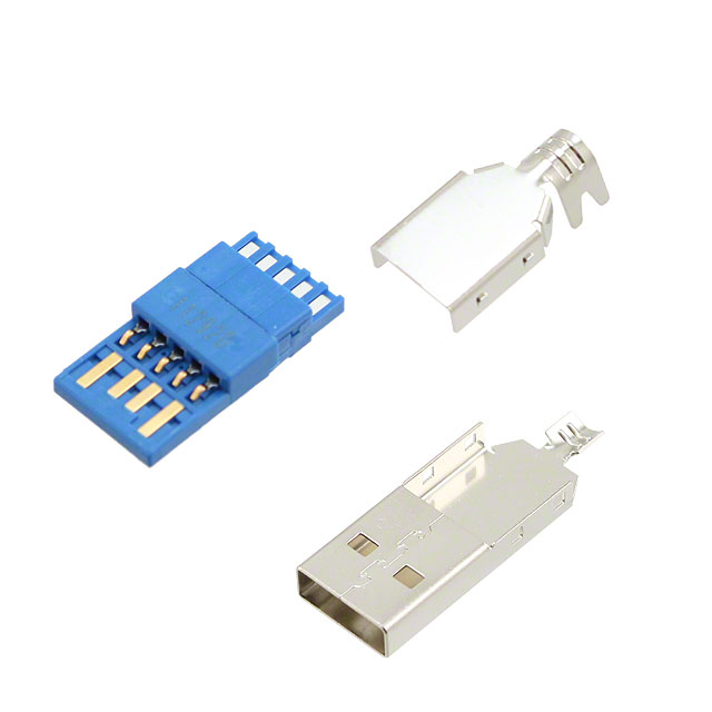 【1932266-1】CONN PLUG USB3.0 TYPEA 9POS SLD