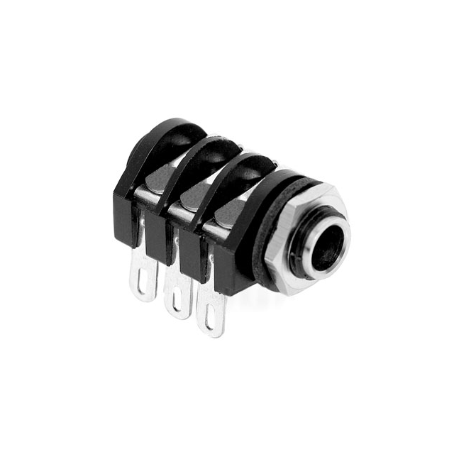 【ACJM-MHS】1/4" PHONE MONO METAL NUT  SLD