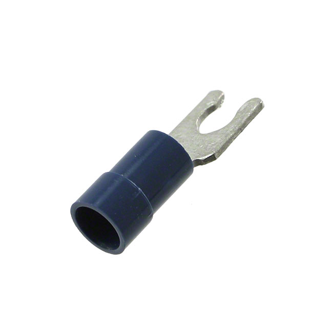 【0190990028】CONN SPADE TERM 14-16AWG #6 BLU