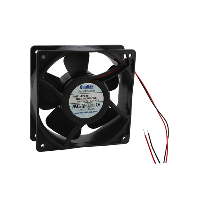 【FAD1-12038CBLW12】FAN AXIAL 120X38.5MM 12VDC WIRE
