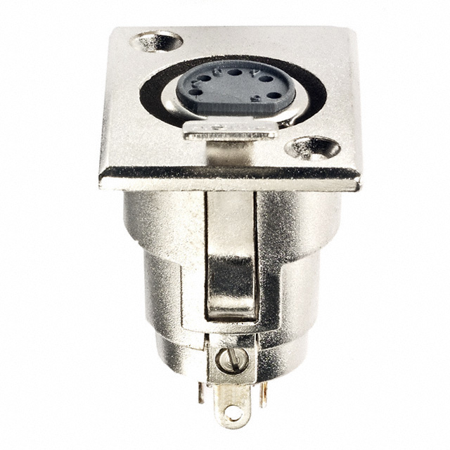 【6854】CONN RCPT FMALE XLR 5P SLDR CUP