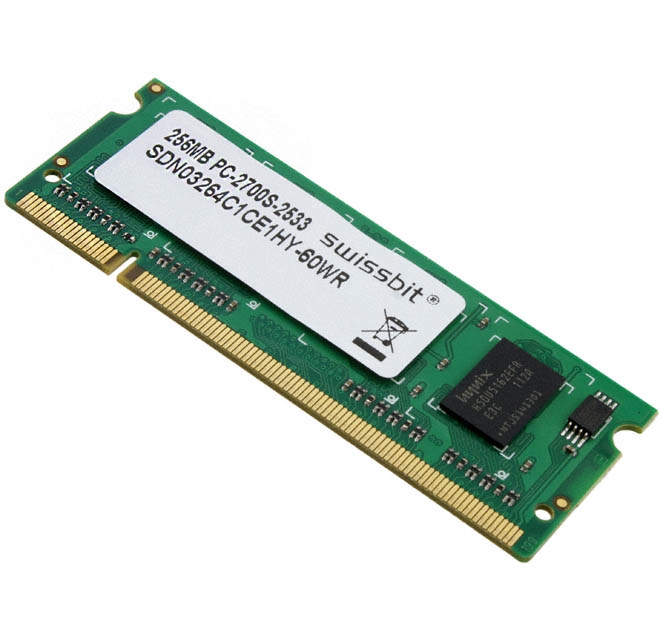 【SDN03264C1CE1HY-60WR】MODULE DDR SDRAM 256MB 200SODIMM
