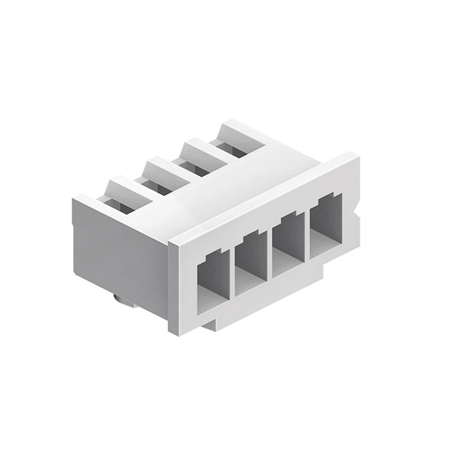 【51225-04】CONN RCPT HSG 4POS 2.50MM
