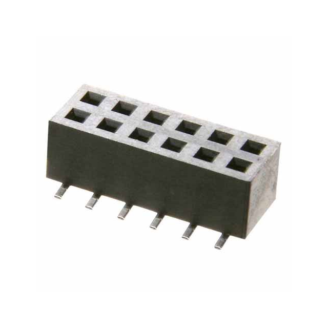 CONN RCPT 6POS 0.079 GOLD SMD【M22-6340342R】