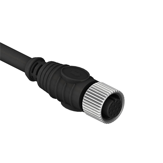 【1072F12-12-2-1-S-00100】CIR CBL 12POS PLUG TO WIRE 3.28'