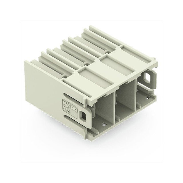 TERM BLOCK HDR 3POS 10.16MM【832-3623】