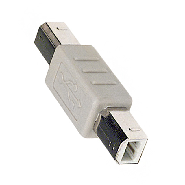 【421-BM-BM】ADAPTER USB B PLUG TO USB B PLUG