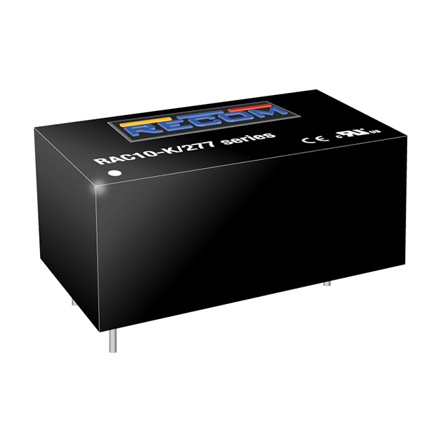 AC/DC CONVERTER 15V 10W【RAC10-15DK/277】