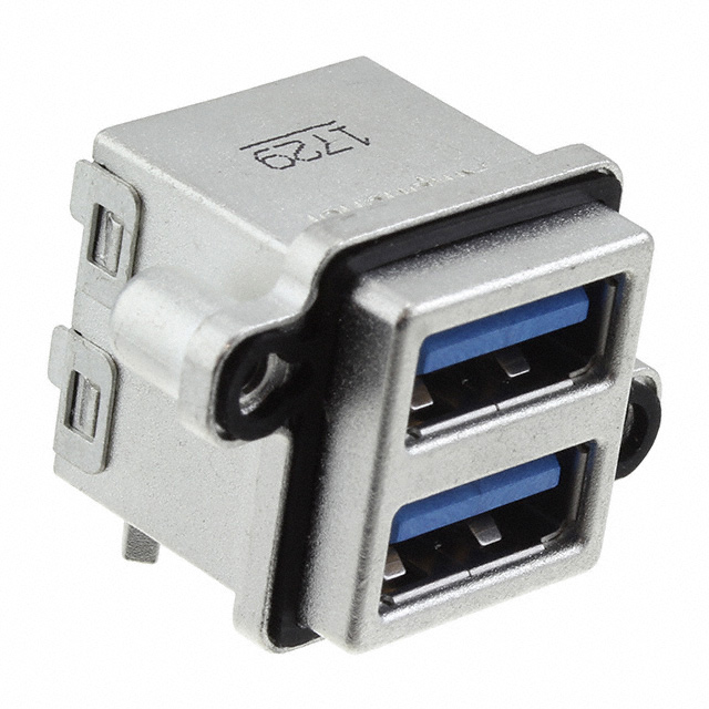 【MUSBR4593M0】CONN RCPT USB3.0 A STACKED PCB