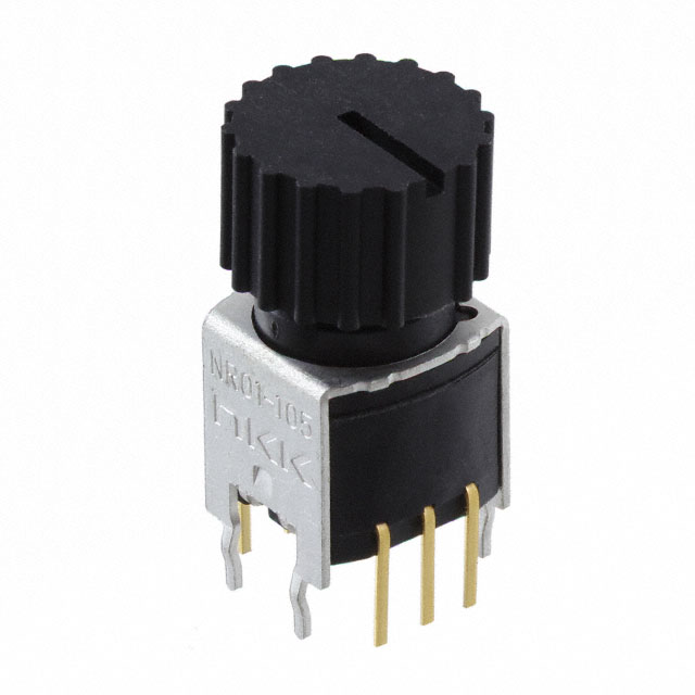 【NR01105ANG13-1A】SWITCH ROTARY 5POS 0.4VA 28V