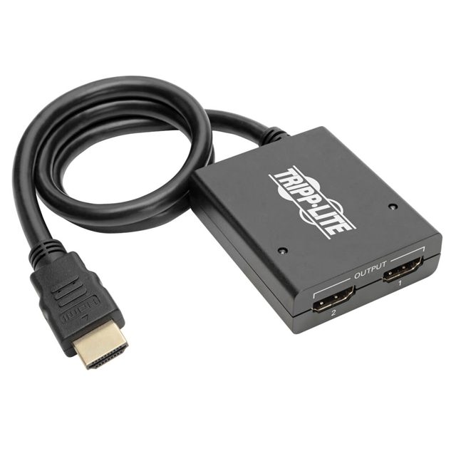 【B118-002-UHDINT】2-PORT HDMI SPLITTER, 4K UHD, 39