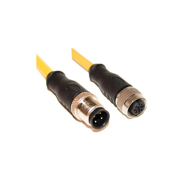 CIRC CBL 4POS RCPT TO PLUG 16.4'【C4AC05M005】