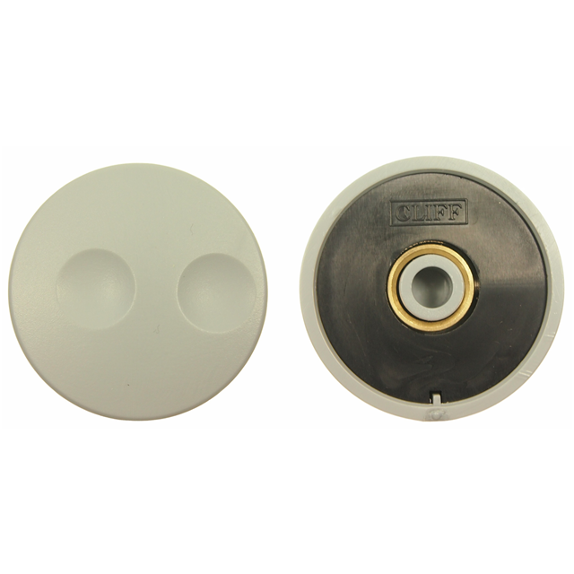 【CL71662A】KNOB K18 35GM GREY 1/4" SF