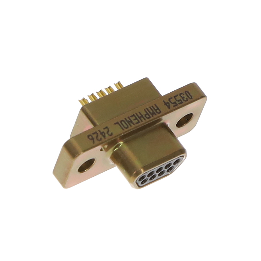 【M83513/01-AC】CONN MICRO-D PLUG 9POS PNL MNT