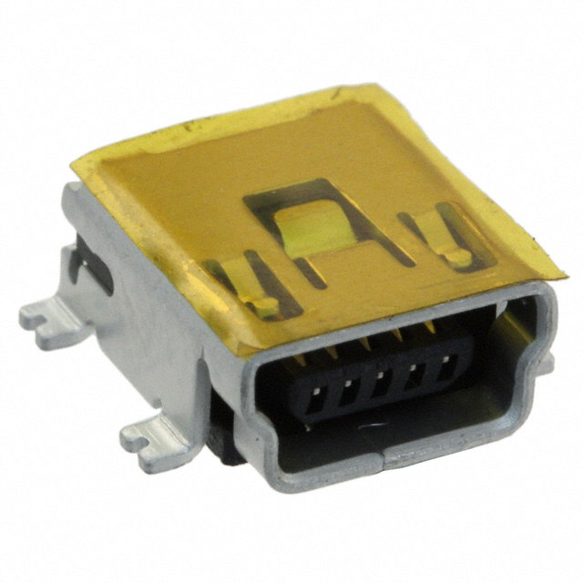 【USB-M26FTR】CONN RCPT MINI USB B 5POS SMD RA [digi-reel品]