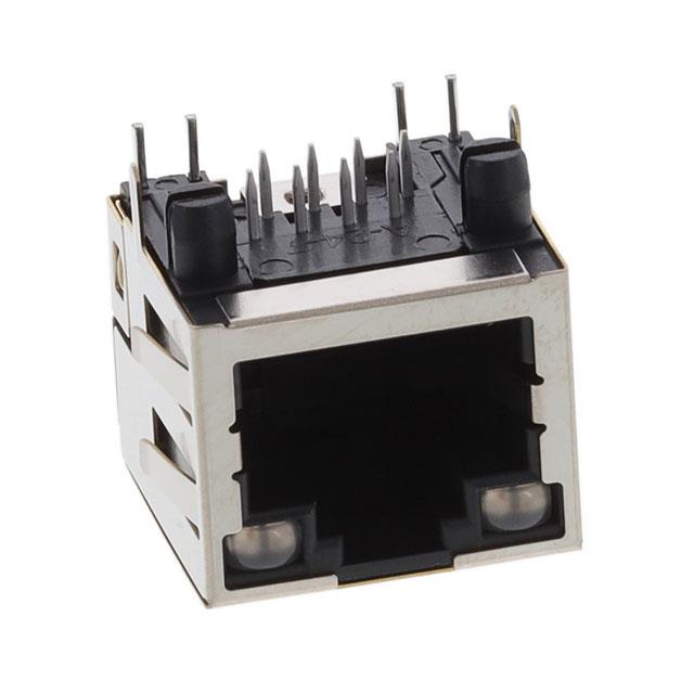 【MTJ-88ARX1-FSM-PG-L16】RJ45 MODULAR JACK, SHIELDED, PNL