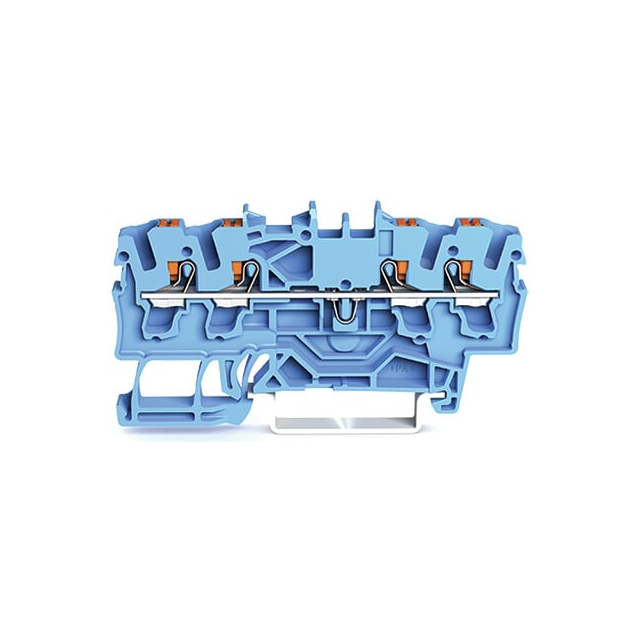 【2202-1404】4-CONDUCTOR THROUGH TERMINAL BLO
