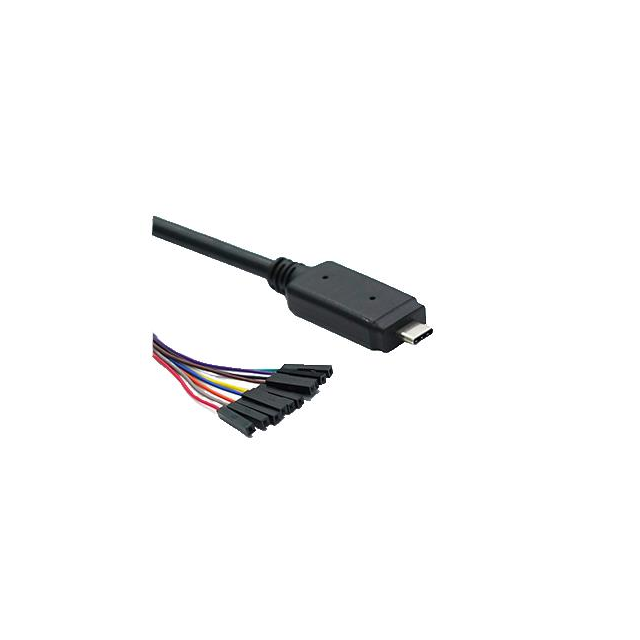 【USBC-HS-MPSSE-5V-3.3V-500-SPR】CABLE USB TO MPSSE 500MM