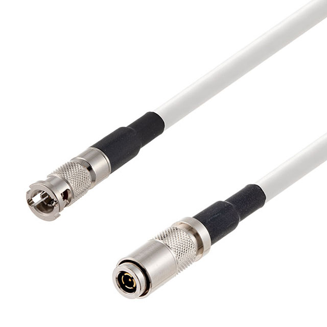 【PE3C8748/WH-12】COAX CBL 1.0/2.3 TO HD-BNC 12"