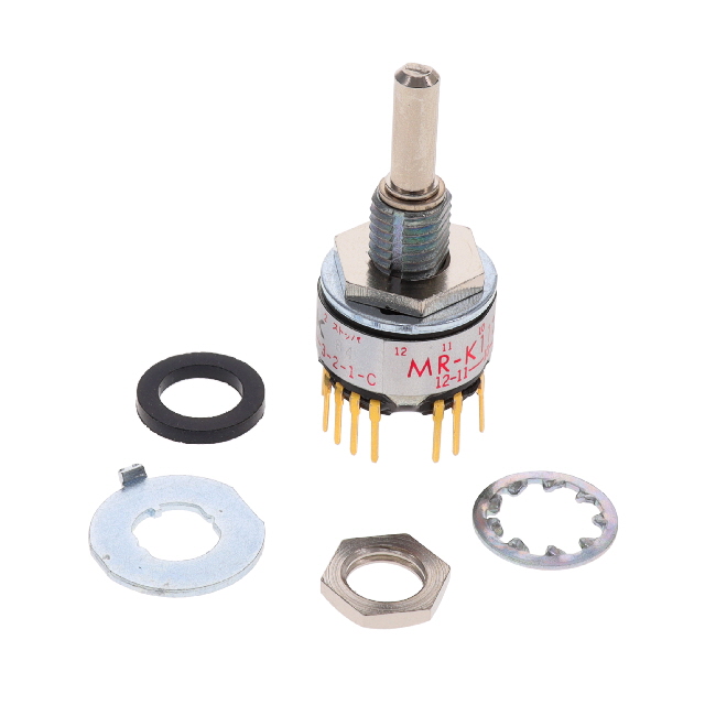 【MRK112】SWITCH ROTARY 2-12POS 0.4VA 28V