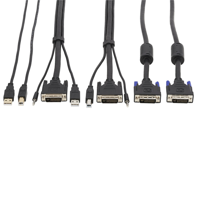 【P784-010-DVU】DVI KVM CABLE KIT - DVI, USB, 3.