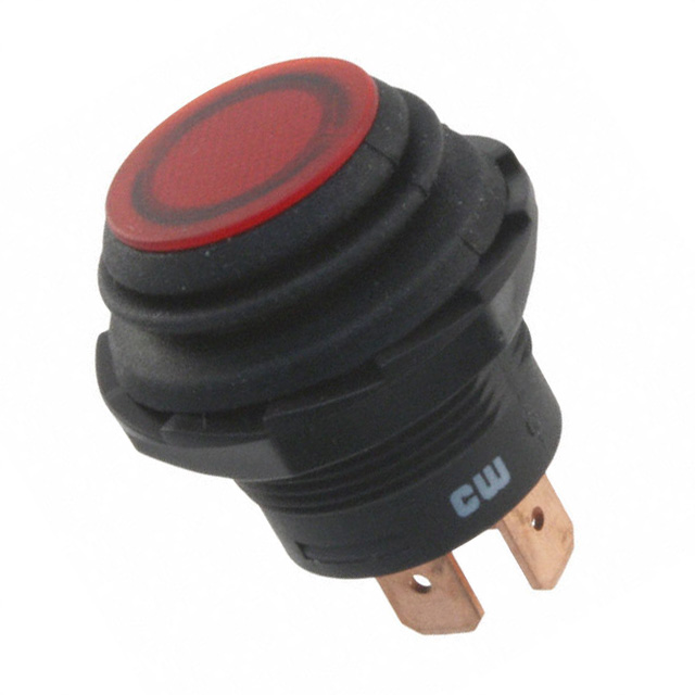 【GPB553B2L01BR】SWITCH PUSHBUTTON SPST 10A 14V