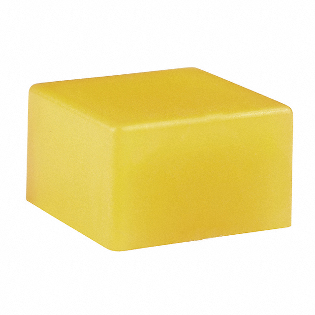 CAP TACTILE SQUARE FROSTD YELLOW【AT4135E】