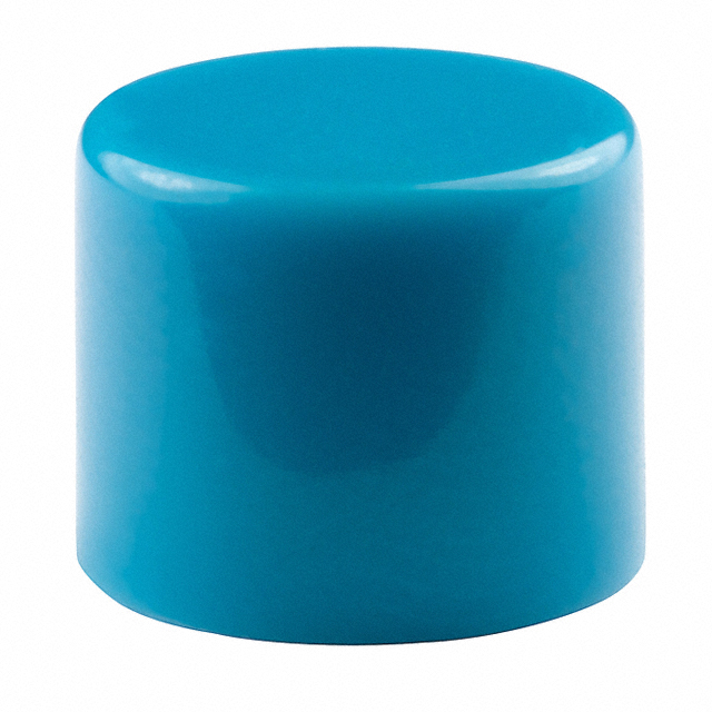 【AT442G】CAP PUSHBUTTON ROUND BLUE
