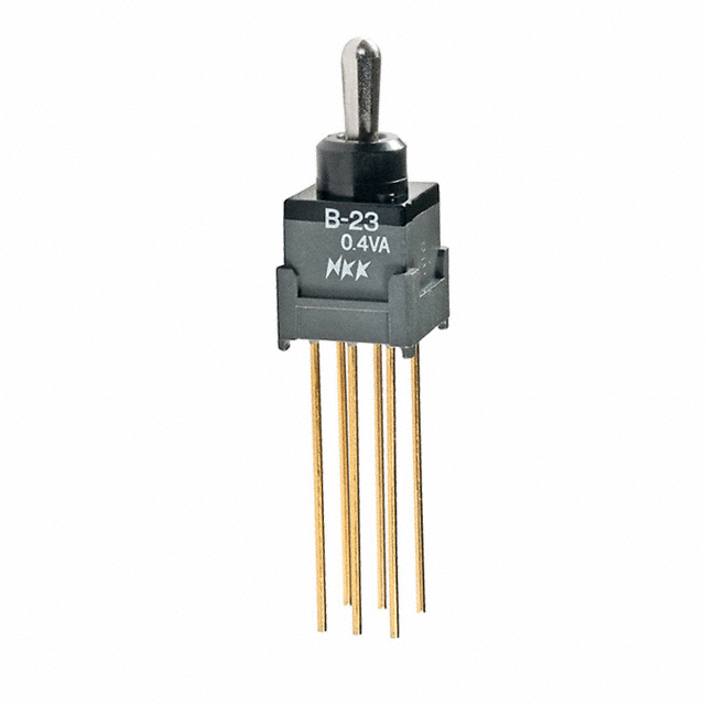 SWITCH TOGGLE DPDT 0.4VA 28V【B23JW】