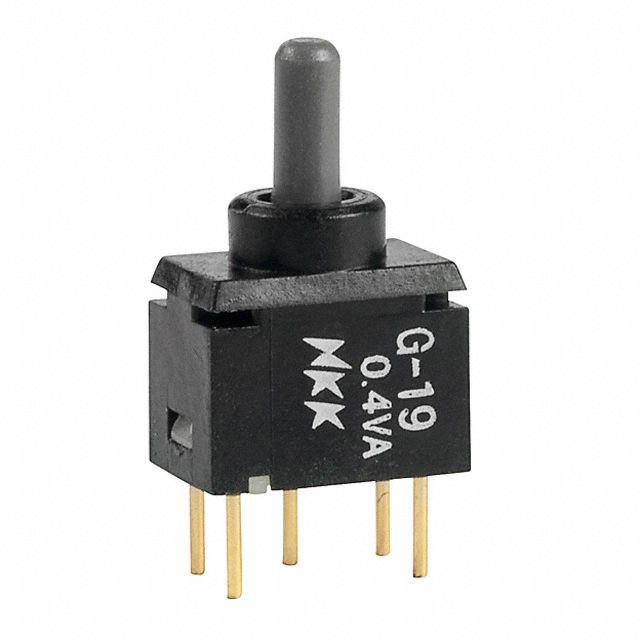 SWITCH TOGGLE SPDT 0.4VA 28V【G19AP】