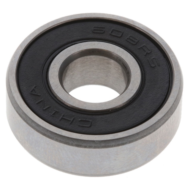 【608-2RS-W/CHEVRONSRI2】BALL BEARING SEALED 8X22X7MM