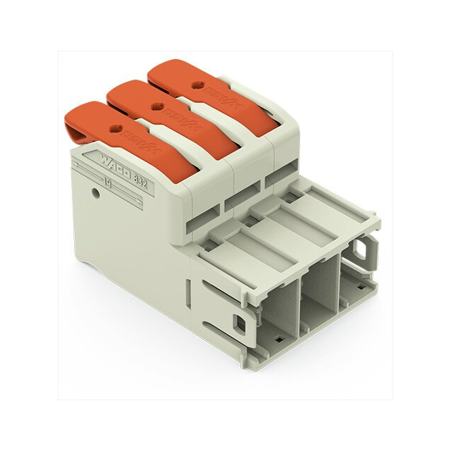 【832-1203】TERM BLOCK PLUG 3POS 10.16MM