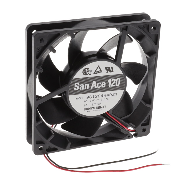 【9G1224H4021】FAN AXIAL 119X25MM 24VDC WIRE