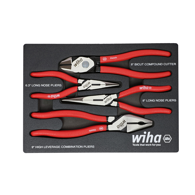 4 PIECE CLASSIC GRIP PLIERS AND【34681】
