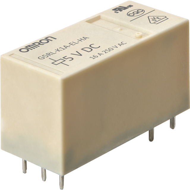 【G5RL-U1A-EL-HA DC24】RELAY GEN PURPOSE SPST 16A 24V