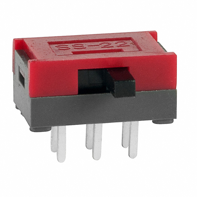 SWITCH SLIDE DPDT 100MA 30V【SS22SDH2】