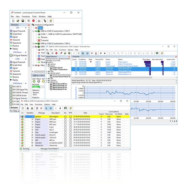 【1.12.0133.31000】IXXAT CANANALYSER STANDARD