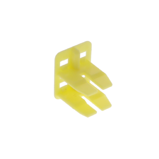 【174258-7】CONN PLUG 4POS DBL LOCK YELLOW[バッグ]