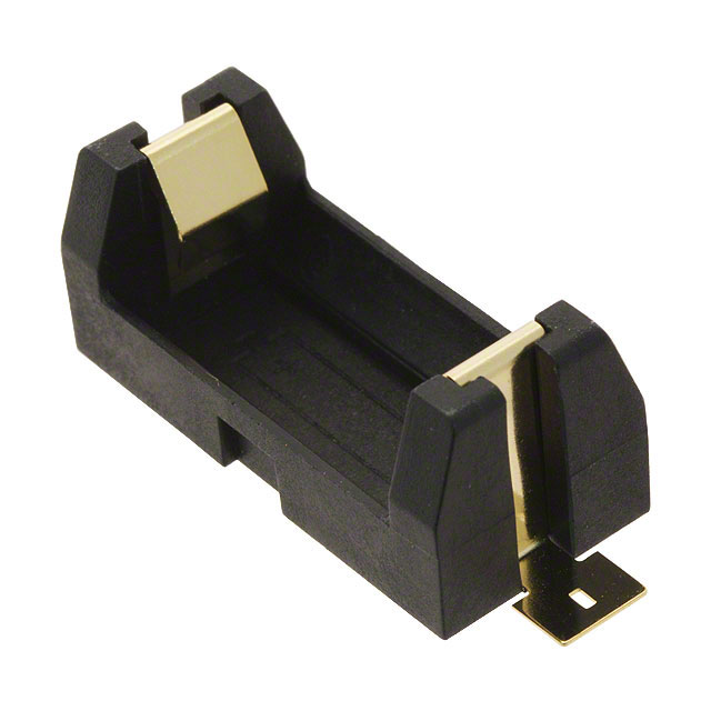 【1016】BATT HOLDER 1/2AA 1 CELL SMD