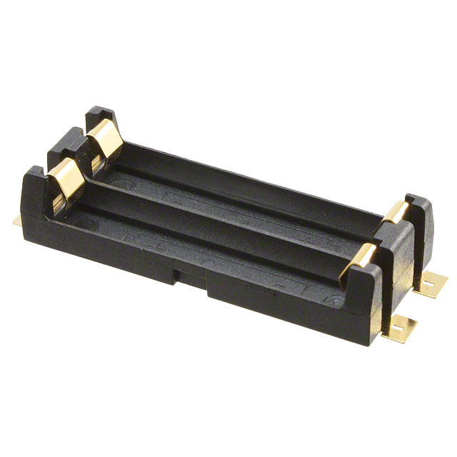 【1022】BATTERY HOLDER AAA 2 CELL SMD