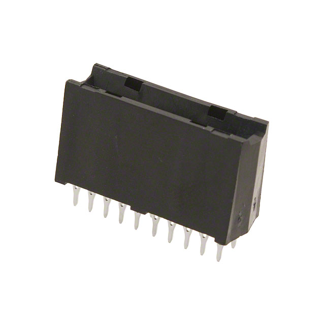 【1766354-1】CONN EDGE DUAL FMALE 4POS 0.098