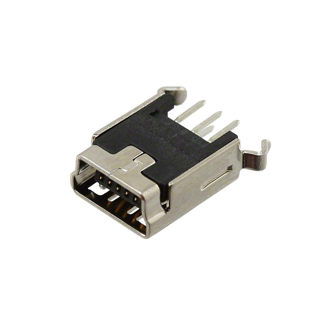 【651005136421】CONN RCPT USB2.0 MINI B VERT