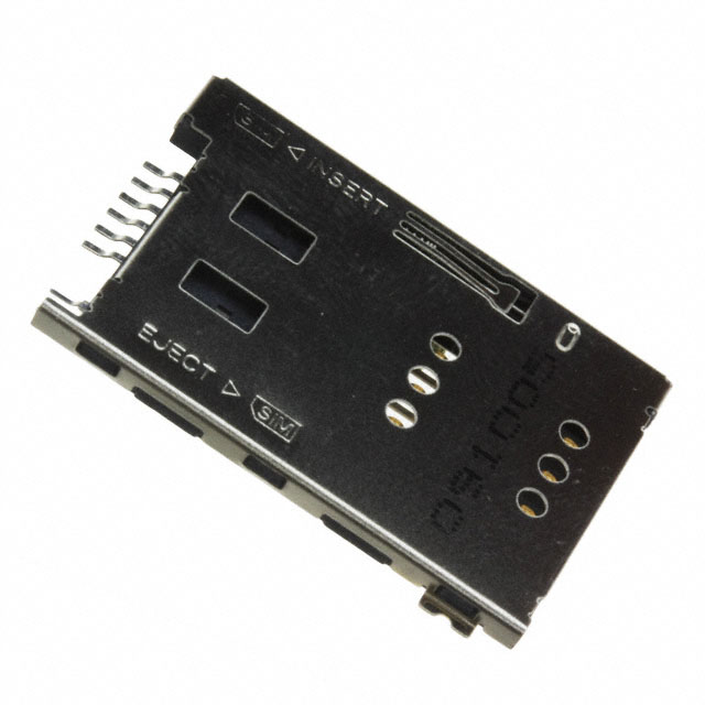【1010030682】CONN SIM CARD R/A SMD [digi-reel品]