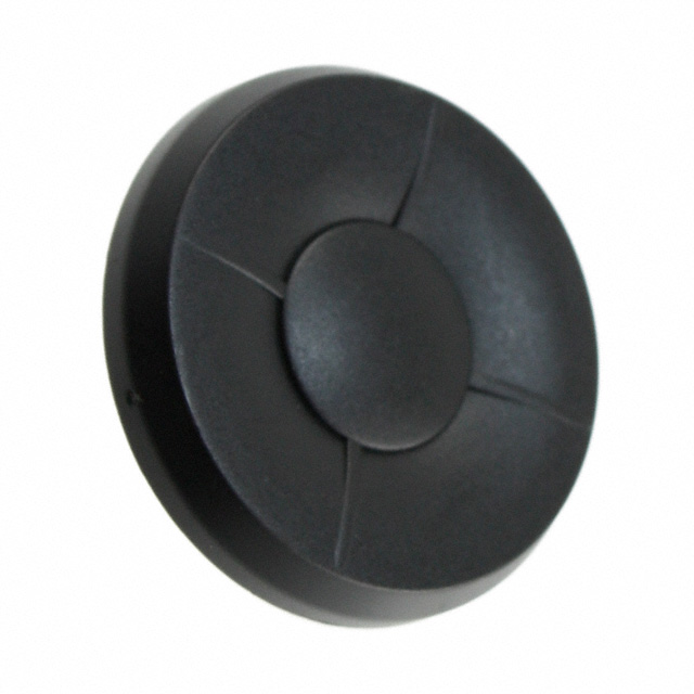 【1ZW09】CAP TACTILE ROUND BLACK