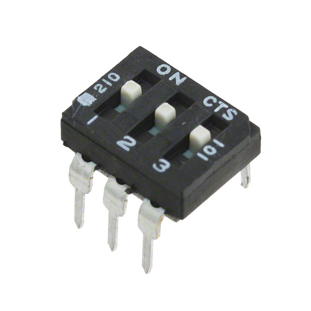 【210-3MS】SWITCH SLIDE DIP SPST 0.1A 20V
