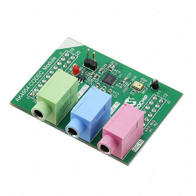 【AC324954】PIC32 AUDIO CODEC CARD AK4954