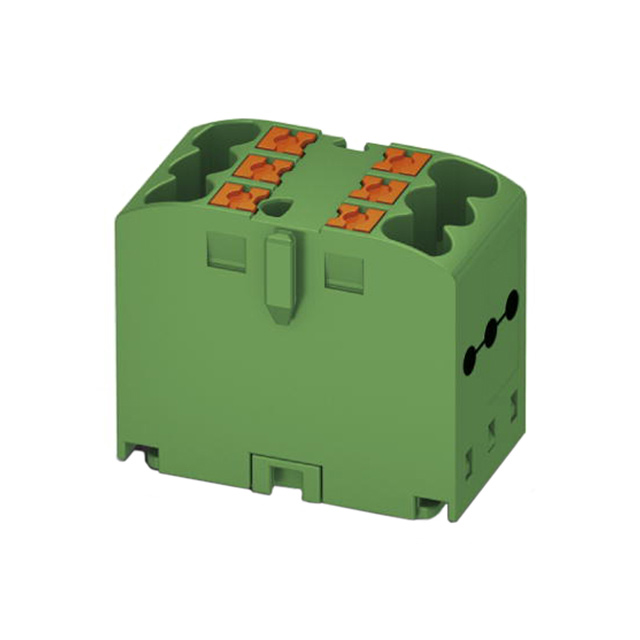 【3273272】TERM BLK 6POS GREEN
